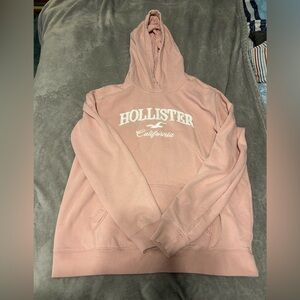 Hollister Women’s Light Pink Hoodie